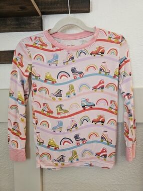 Retro Roller Skates Retired LS Print! Size 4T